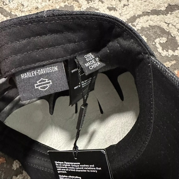 ✔️HARLEY DAVIDSON MENS SNAPBACK HAT NWT - Picture 7 of 10
